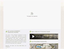 Tablet Screenshot of montblancresidence.com.br