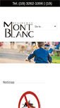 Mobile Screenshot of montblancresidence.net